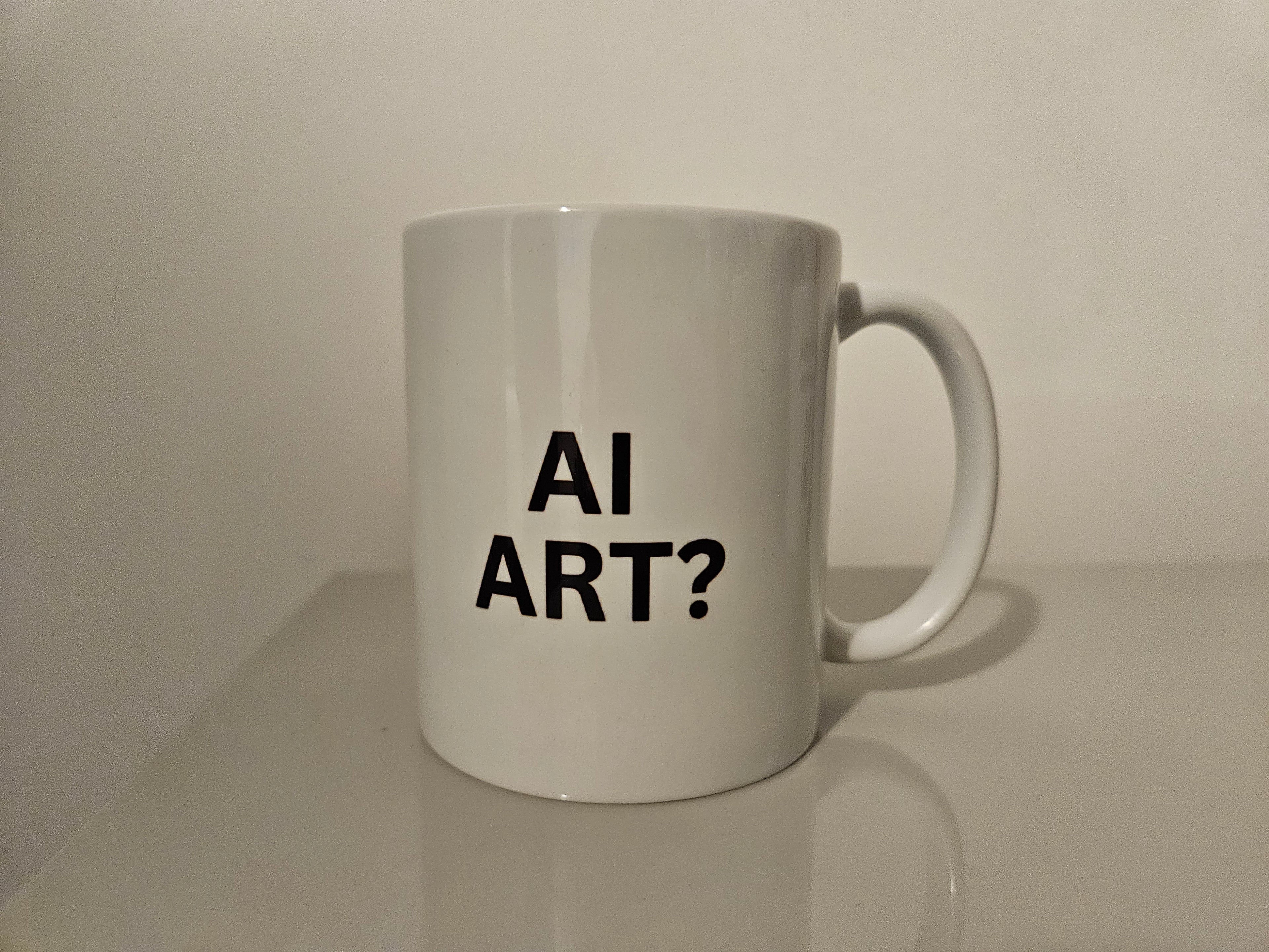 Cat Doodle Mug "AI Art? I'd like to see AI generate this" by Embrace the Strange