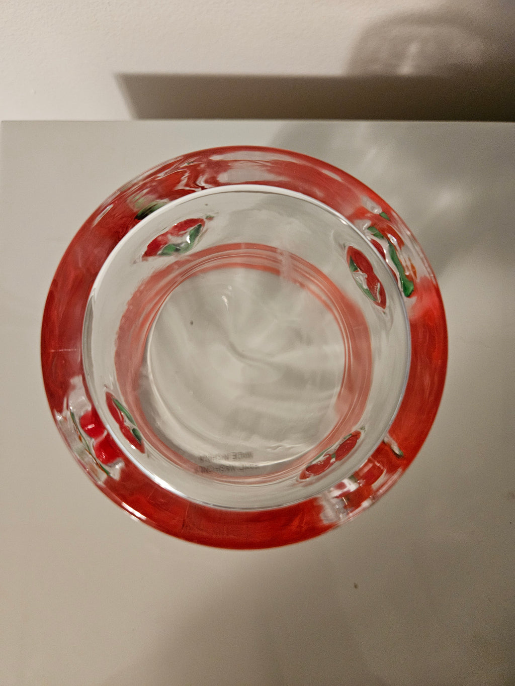 Cherry Icon Juice Glass Anthropologie Dupe Icon Glass