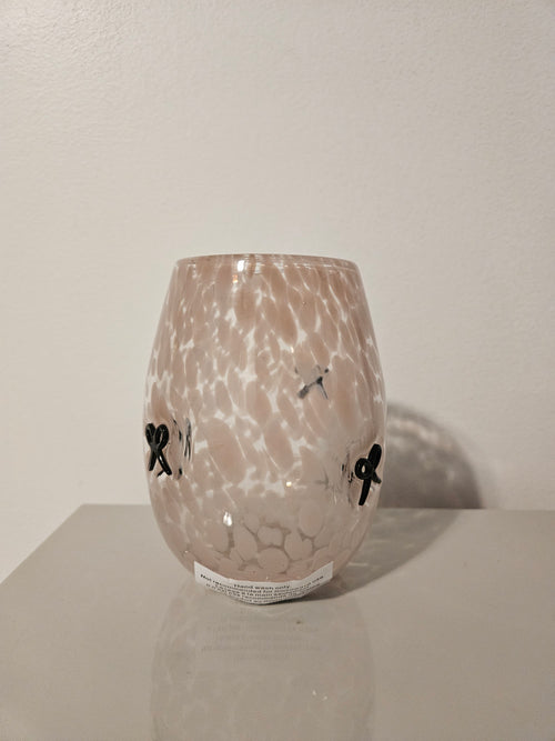 Bow Icon Glass Anthropologie Dupe Icon Wine Glass